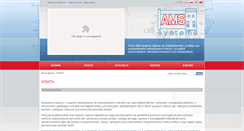 Desktop Screenshot of ams-systems.pl